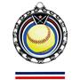 Hasty Awards Softball Eclipse Insert Medals M-4401