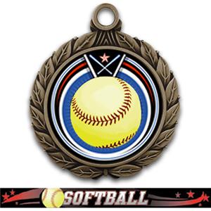 BRONZE/ULTIMATE SOFTBALL RIBBON