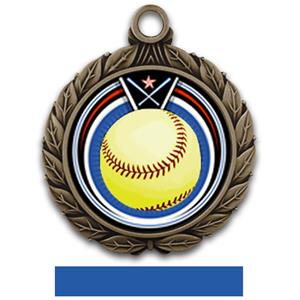 BRONZE/BLUE RIBBON