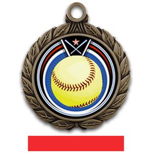 BRONZE/RED RIBBON