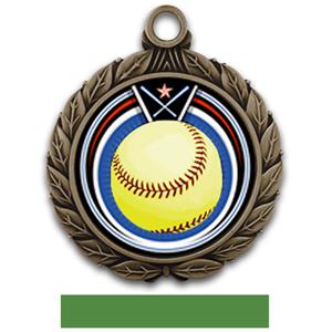 BRONZE/GREEN RIBBON