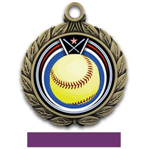 GOLD/PURPLE RIBBON