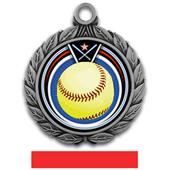Hasty Awards 2.75" Softball Eclipse Insert Medals Hasty Awards 2.75" Softball Eclipse Insert Medals