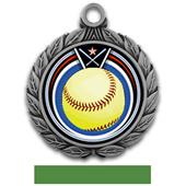 Hasty Awards 2.75" Softball Eclipse Insert Medals Hasty Awards 2.75" Softball Eclipse Insert Medals