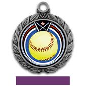 Hasty Awards 2.75" Softball Eclipse Insert Medals Hasty Awards 2.75" Softball Eclipse Insert Medals