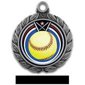 Hasty Awards 2.75" Softball Eclipse Insert Medals Hasty Awards 2.75" Softball Eclipse Insert Medals