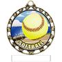 Hasty Awards Softball HD Insert Medals M-4401