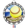 Hasty Awards Softball HD Insert Medals M-4401