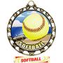 Hasty Awards Softball HD Insert Medals M-4401