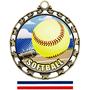 Hasty Awards Softball HD Insert Medals M-4401