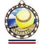 Hasty Awards Softball HD Insert Medals M-4401