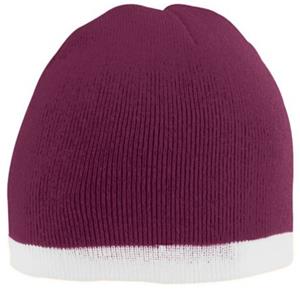 MAROON/ WHITE