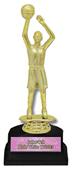 Basketball Female Figure 6" Participation Trophies Basketball Female Figure 6" Participation Trophies