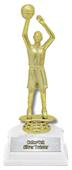 Basketball Female Figure 6" Participation Trophies Basketball Female Figure 6" Participation Trophies