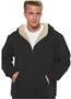 Vos Men's Full Zip  Sherpa Lining Hoodie