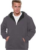 Vos Men's Full Zip Sherpa Lining Hoodie Vos Men's Full Zip Sherpa Lining Hoodie