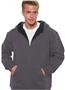 Vos Men's Full Zip  Sherpa Lining Hoodie