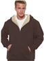 Vos Men's Full Zip  Sherpa Lining Hoodie