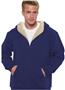 Vos Men's Full Zip  Sherpa Lining Hoodie