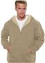 Vos Men's Full Zip  Sherpa Lining Hoodie
