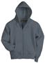 Vos Ladies Cropped Zip-Front Hooded Sweatshirts