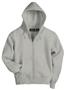 Vos Ladies Cropped Zip-Front Hooded Sweatshirts