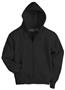 Vos Ladies Cropped Zip-Front Hooded Sweatshirts