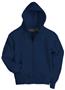 Vos Ladies Cropped Zip-Front Hooded Sweatshirts