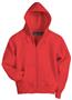 Vos Ladies Cropped Zip-Front Hooded Sweatshirts