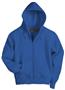 Vos Ladies Cropped Zip-Front Hooded Sweatshirts