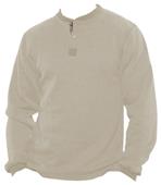 Vos 2 Buttons Henley Nubby Fleece Pull Overs