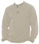 Vos 2 Buttons Henley Nubby Fleece Pull Overs