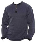 Vos 2 Buttons Henley Nubby Fleece Pull Overs