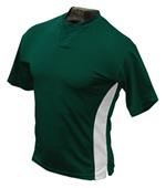 Official Issue 2 Button Mock Mesh Baseball Jersey Official Issue 2 Button Mock Mesh Baseball Jersey
