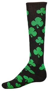 BLACK/GREEN SHAMROCK