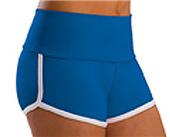 Low Rise Roll Top Royal Cheerleaders Shorts