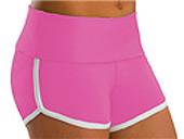 Low Rise Roll Top Candy Pink Cheerleaders Shorts