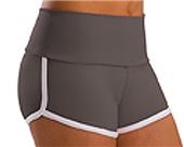 Low Rise Roll Top Shadow Grey Cheerleaders Shorts