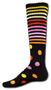 Red Lion Black Stripes & Spots Athletic Socks