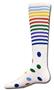 Red Lion White Stripes & Spots Athletic Socks