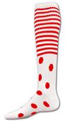 Red Lion Dots & Stripes Athletic Socks Red Lion Dots & Stripes Athletic Socks