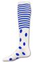 Red Lion Dots & Stripes Athletic Socks