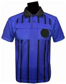 Soccer Referee Jersey Short Sleeve-ROYAL Soccer Referee Jersey Short Sleeve-ROYAL