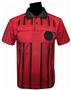 New Style Soccer Referee Jersey Short Sleeve-RED