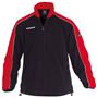 Primo Polar Fleece Zip Black/Red Jacket Closeout