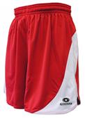 Primo Mens or Youth Red/Wt Sparta Shorts Closeout