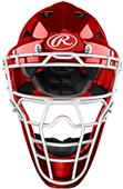 Rawlings HLCH1S Baseball Catcher's Helmets-NOCSAE