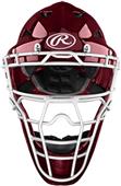 Rawlings HLCH1S Baseball Catcher's Helmets-NOCSAE
