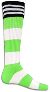 FLUORESCENT GREEN/WHITE