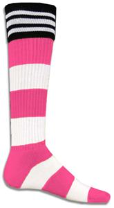 FLUORESCENT PINK/WHITE
